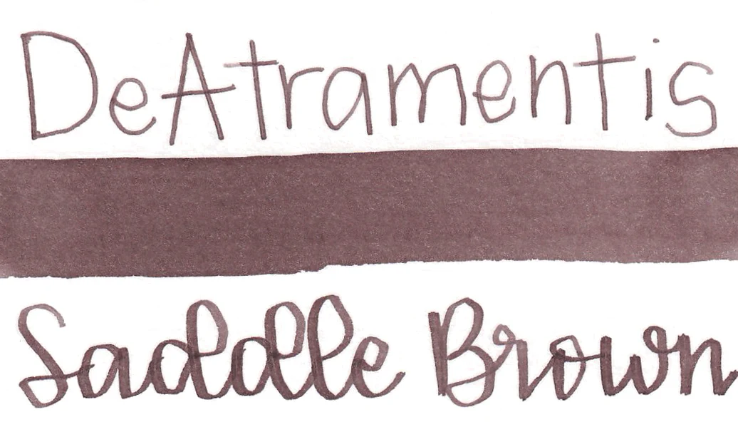 De Atramentis Standard Saddle Brown