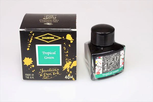 Diamine 150th Tropical Green - Image 2