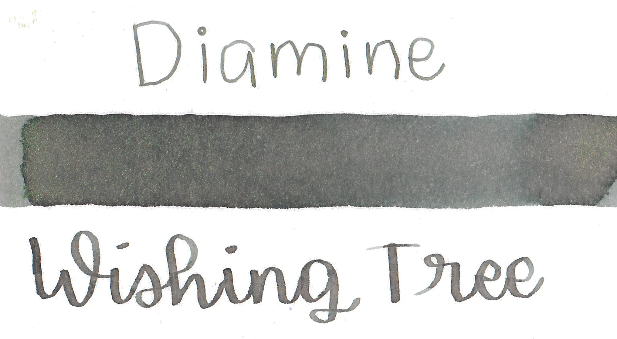 Diamine Black Edition Wishing Tree Shimmer Ink