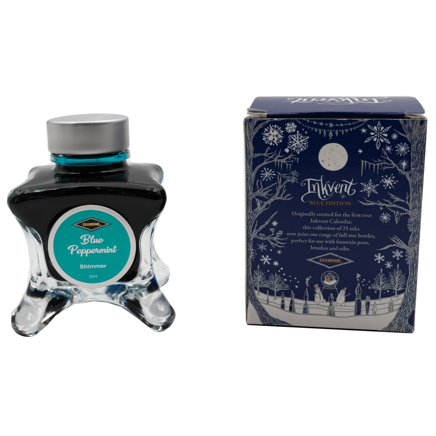 Diamine Blue Edition Blue Peppermint Shimmer - Image 2