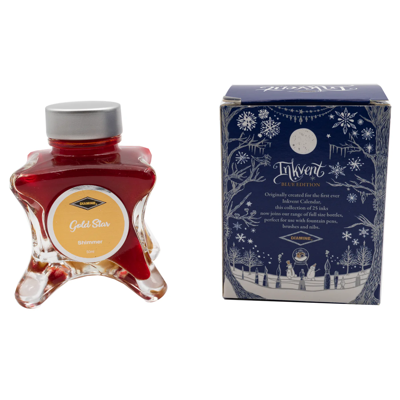 Diamine Blue Edition Gold Star Shimmer - Image 2