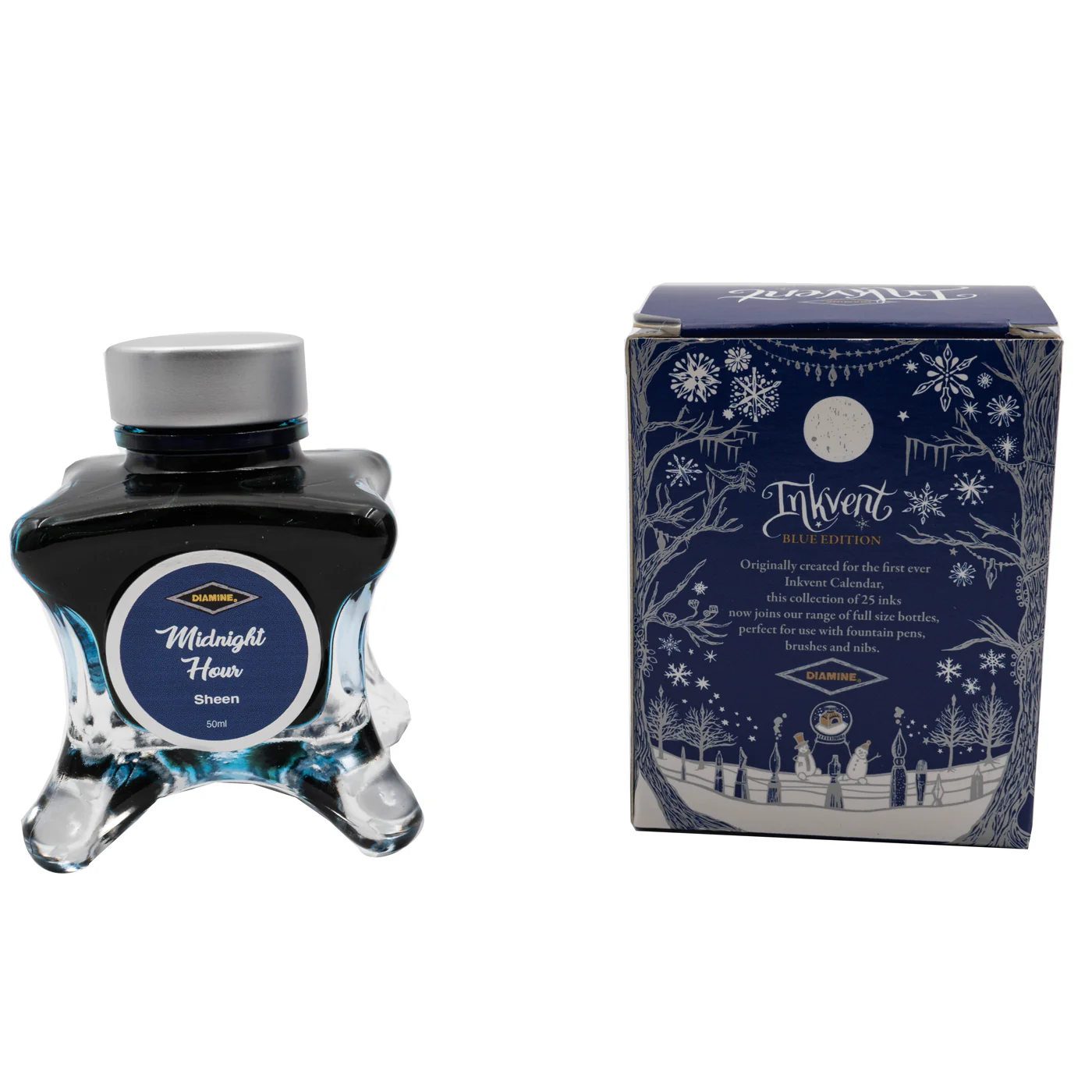 Diamine Blue Edition Midnight Hour Sheen - Image 2