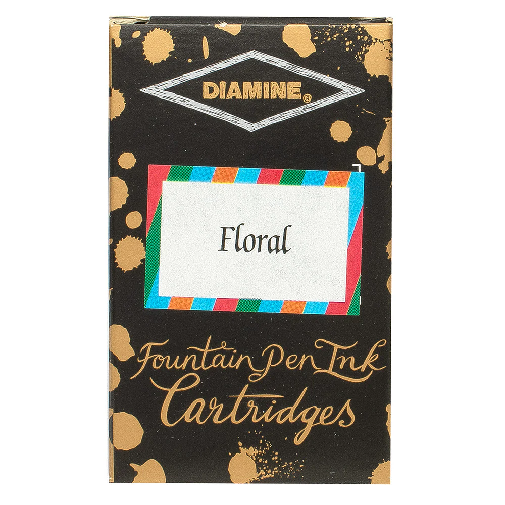 Diamine Floral Cartridge Set - Image 2
