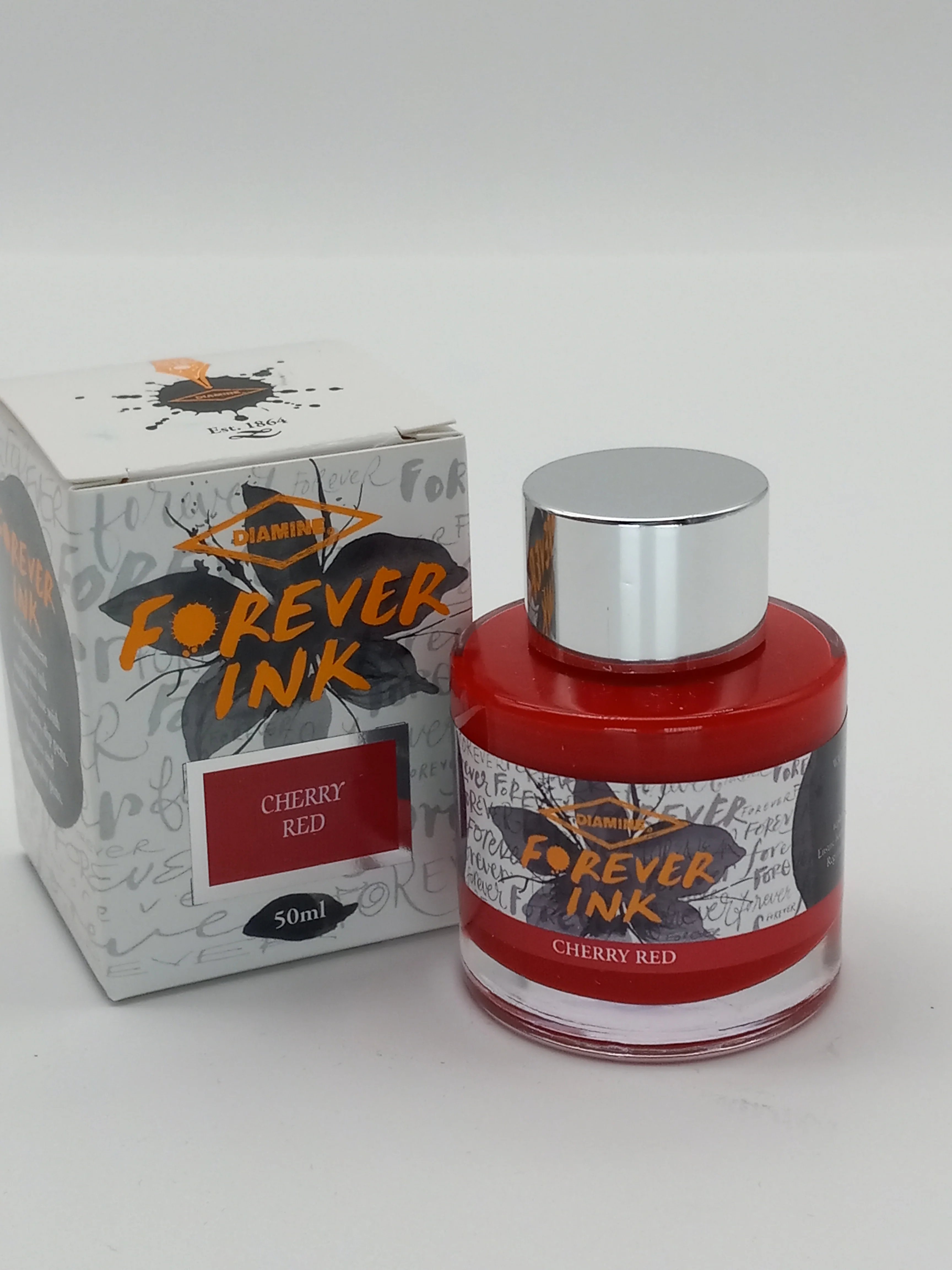 Diamine Forever Ink Cherry Red - Image 2