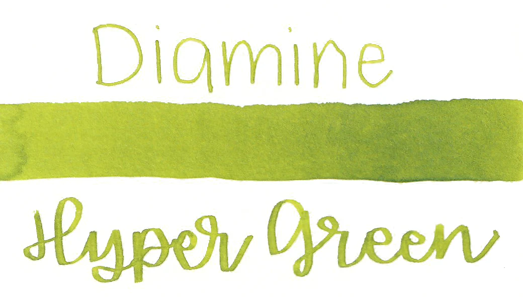 Diamine Forever Ink Hyper Green