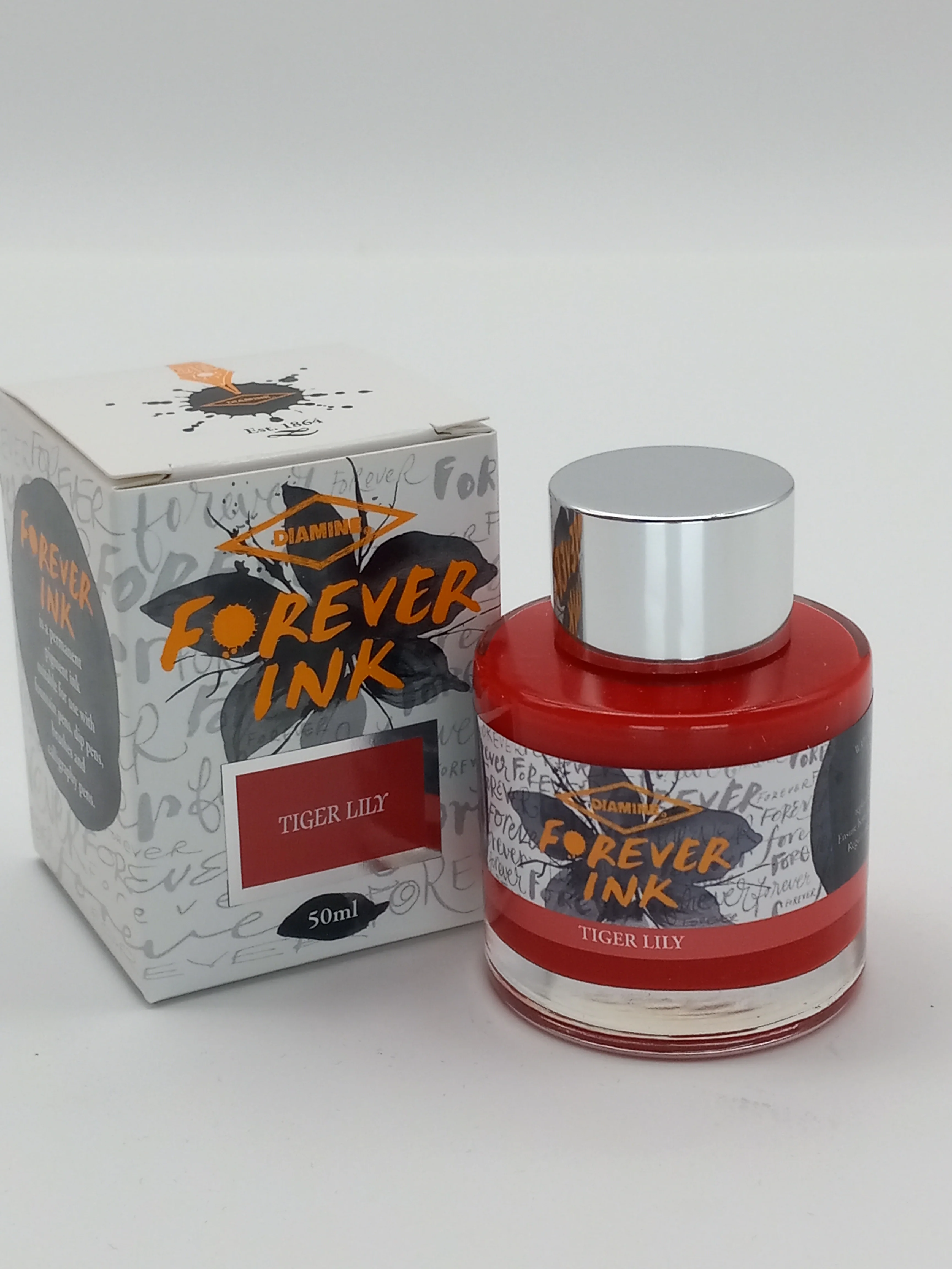 Diamine Forever Ink Tiger Lily - Image 2