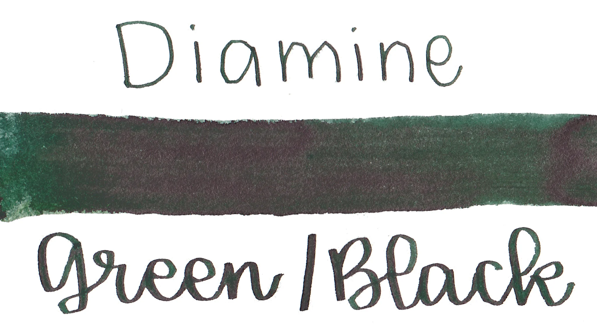 Diamine Green Black