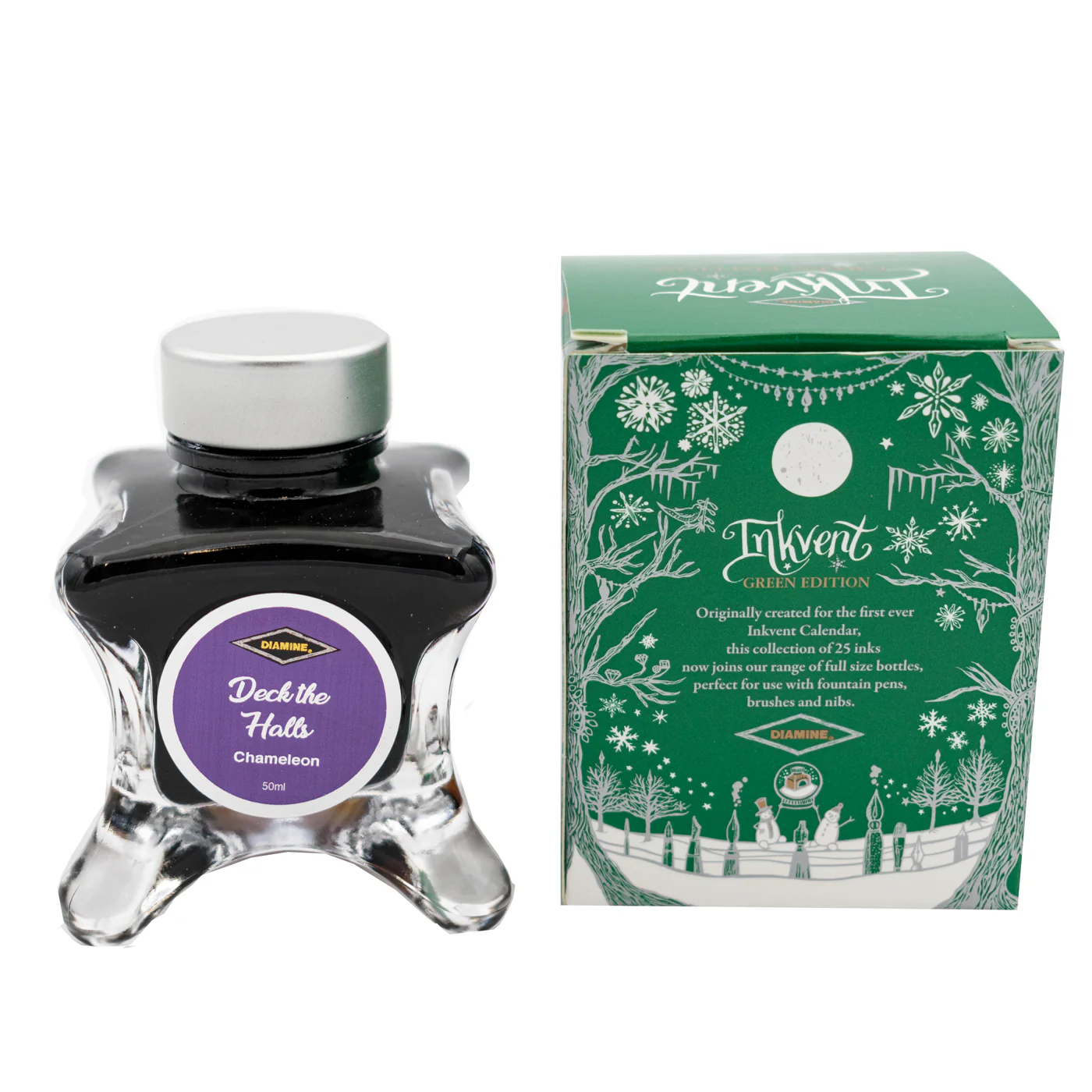 Diamine Green Edition Ink - Deck The Halls - Image 2