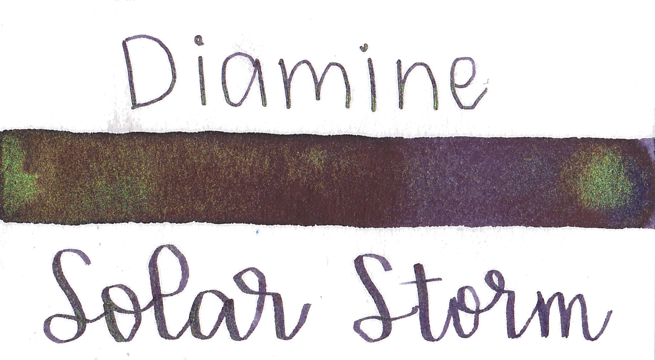 Diamine Green Edition Chameleon Ink -  Solar Storm