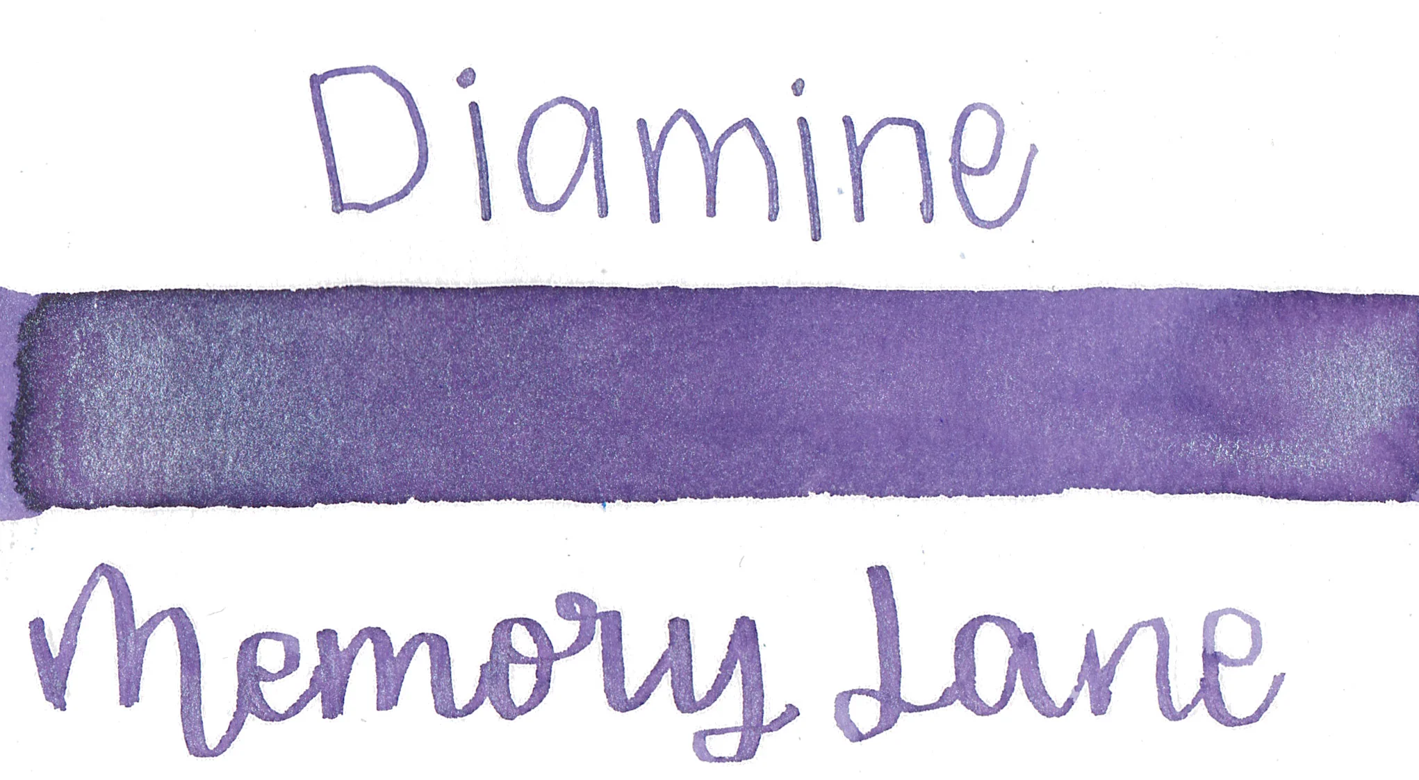 Diamine Green Edition Shimmer Ink - Memory Lane