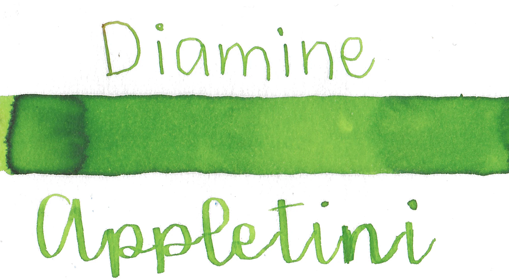 Diamine Green Edition Standard Ink - Appletini