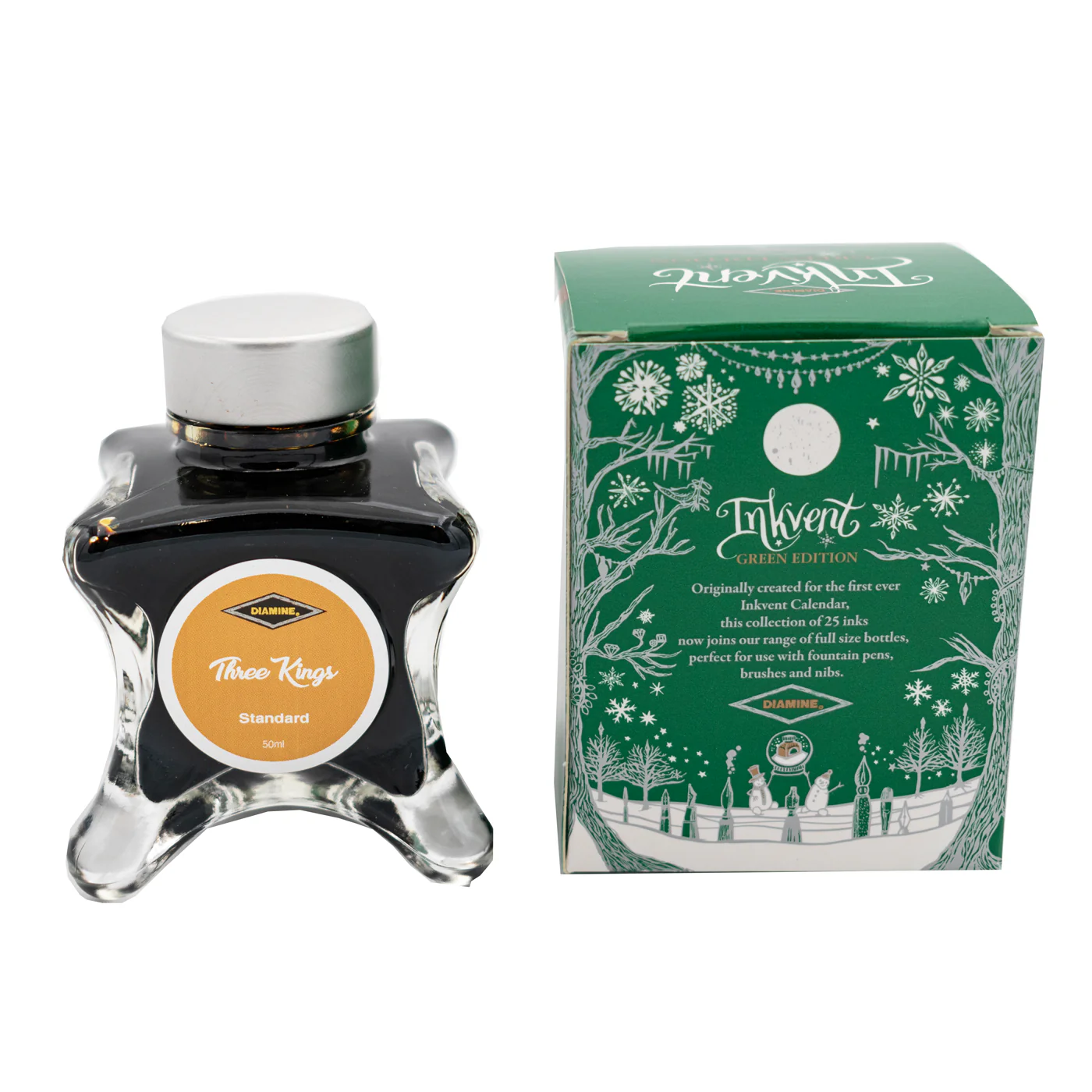 Diamine Green Edition Standard Ink - Three Kings - Image 2
