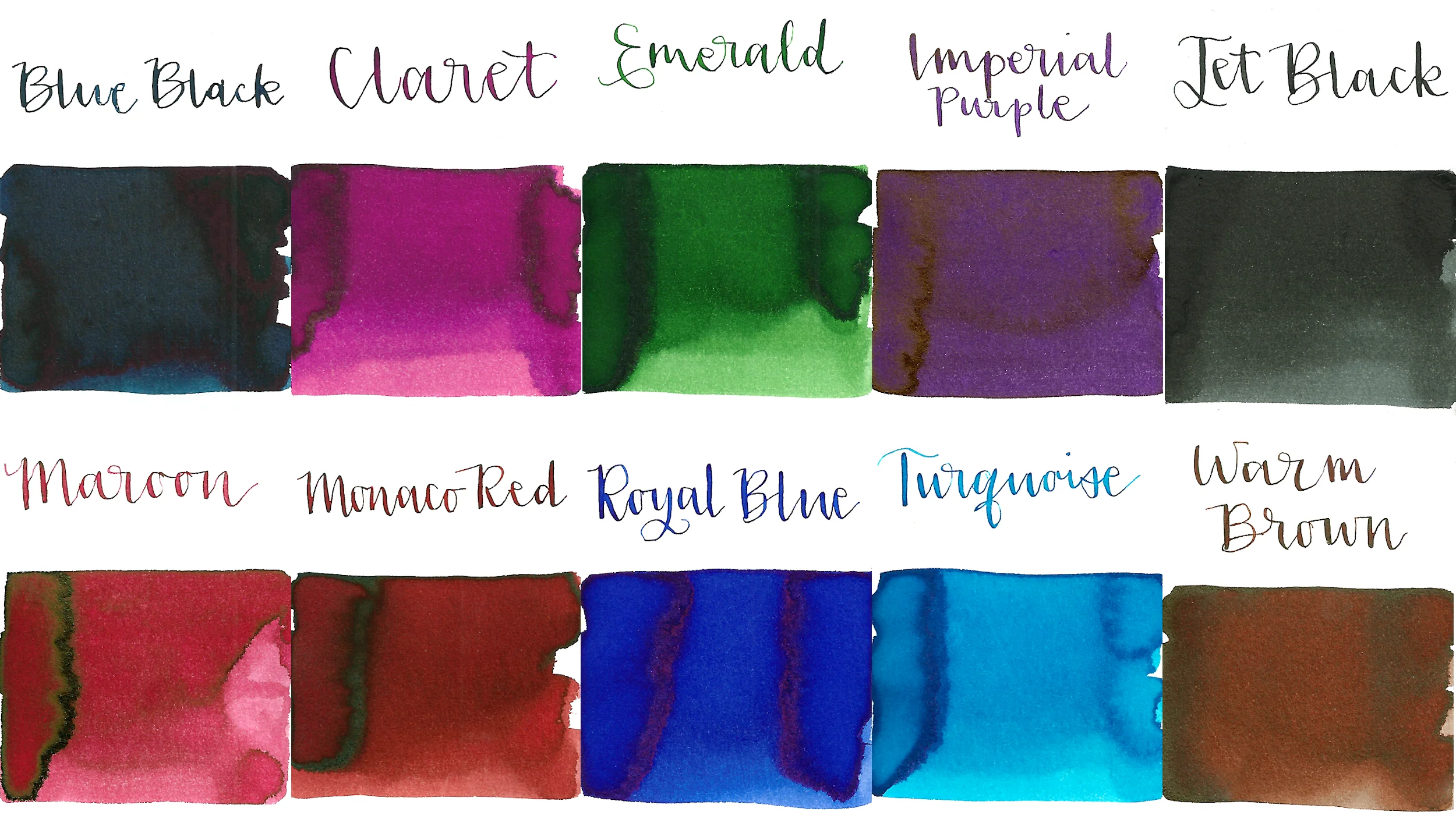 Diamine Mixed 20-Pack Cartridge Set