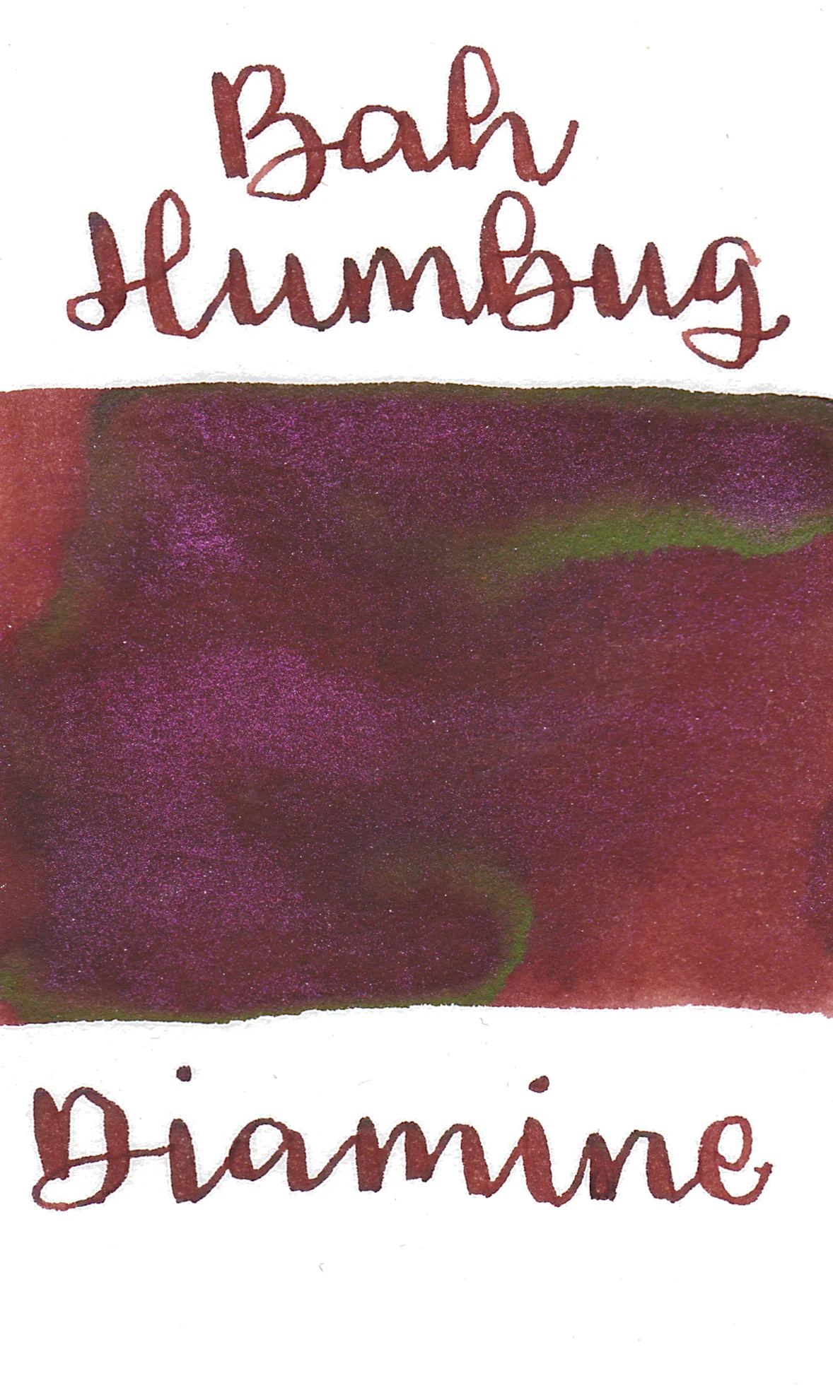 Diamine Purple Edition Chameleon Bah Humbug - Image 2