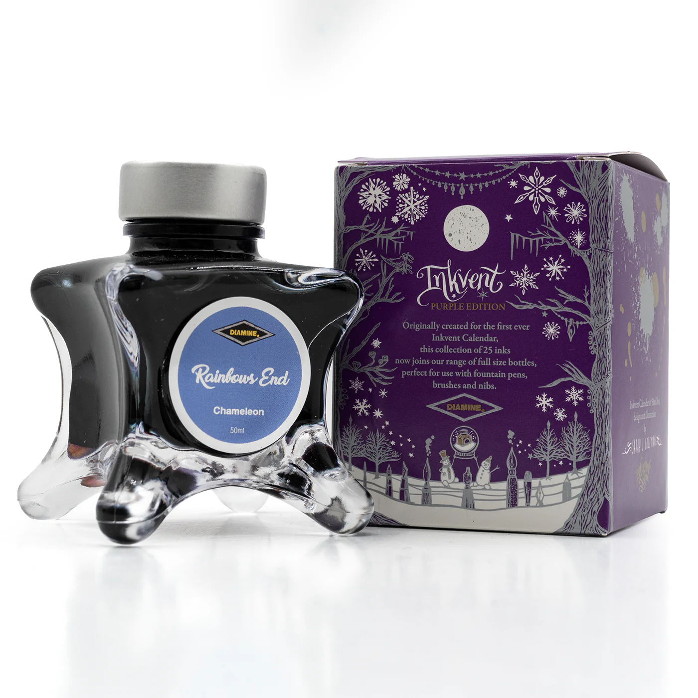 Diamine Purple Edition Chameleon Rainbows End - Image 2