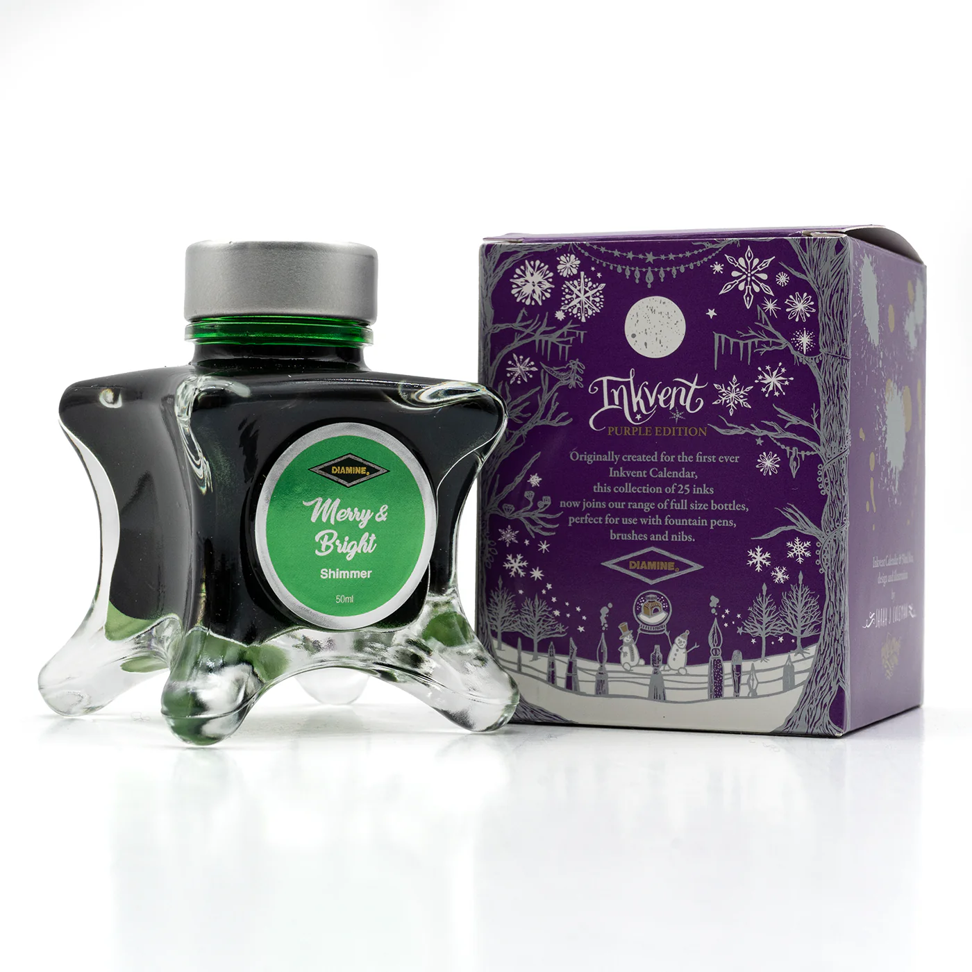 Diamine Purple Edition Shimmer Merry & Bright - Image 4