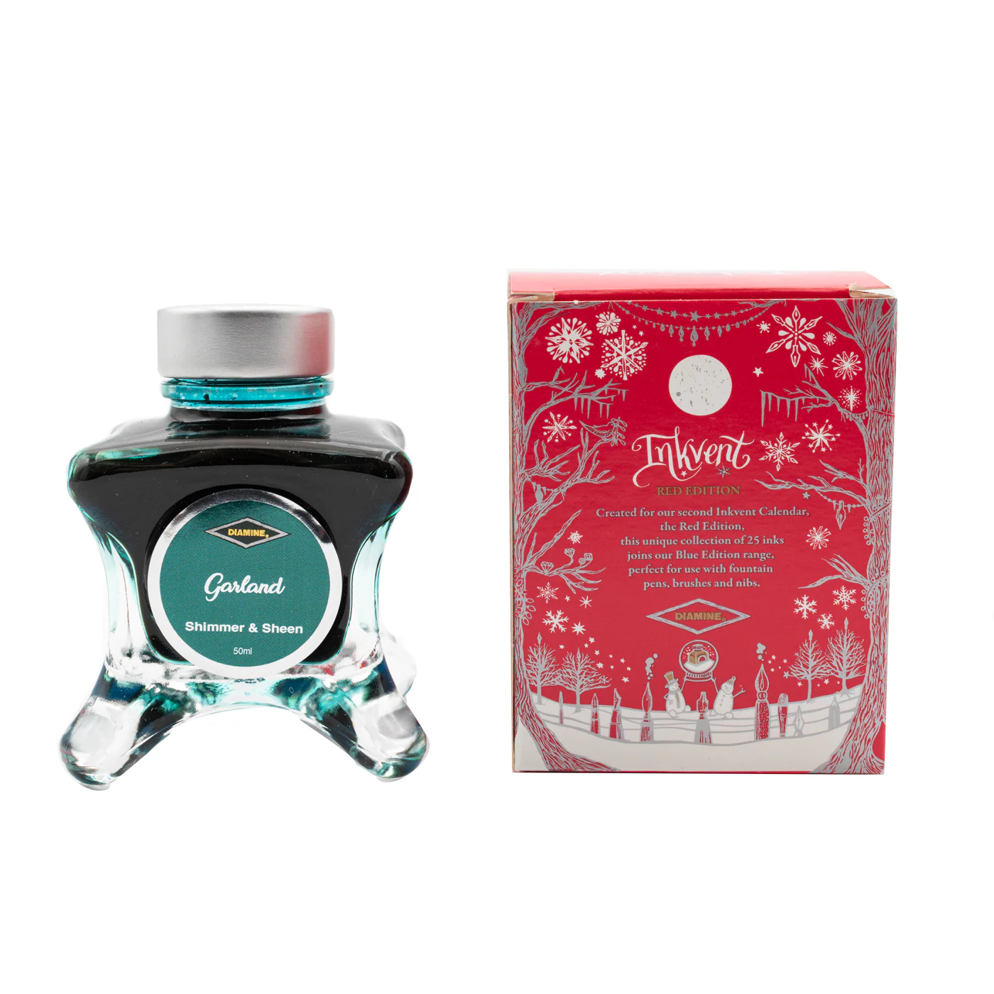 Diamine Red Edition Garland Shimmer & Sheen - Image 2