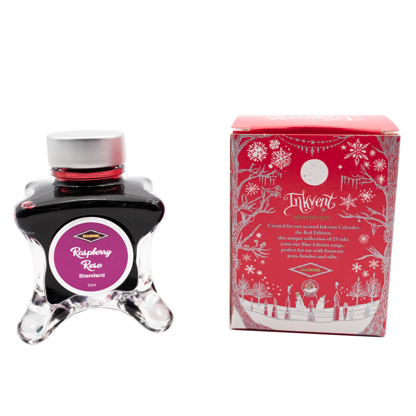 Diamine Red Edition Raspberry Rose - Image 2