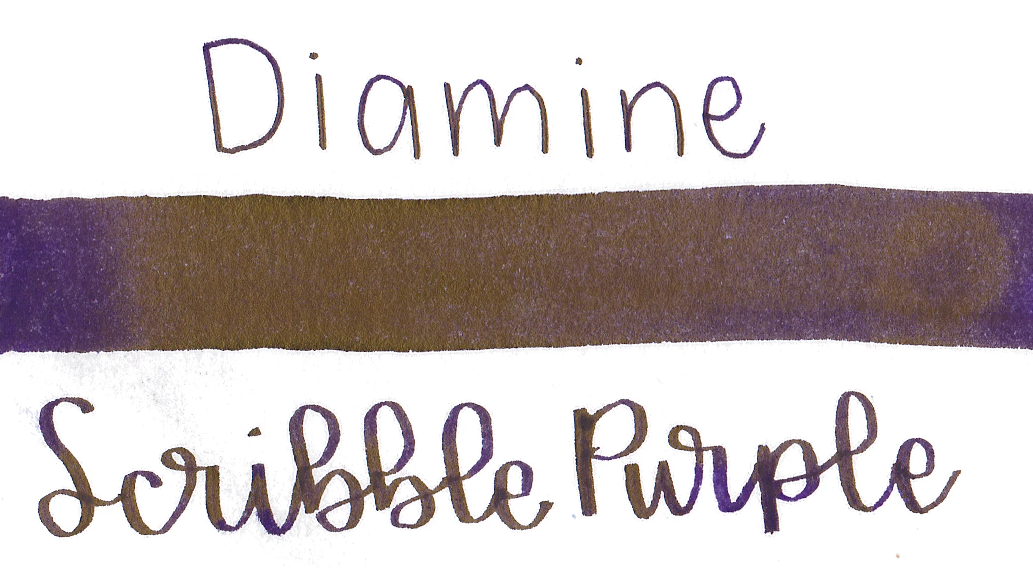 Diamine Scribble Purple