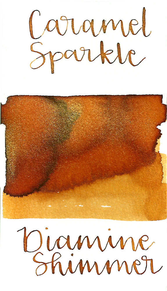Diamine Shimmer-tastic Caramel Sparkle