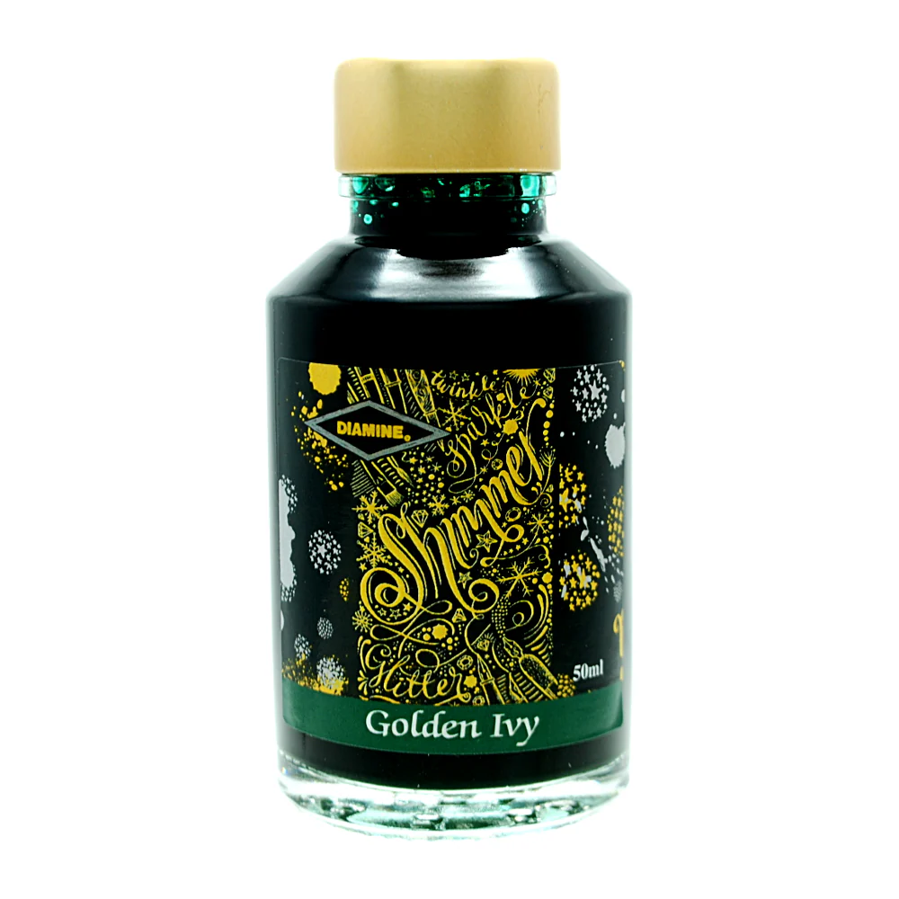 Diamine Shimmer-tastic Golden Ivy - Image 2