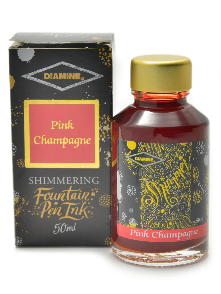Diamine Shimmer-tastic Pink Champagne - Image 2