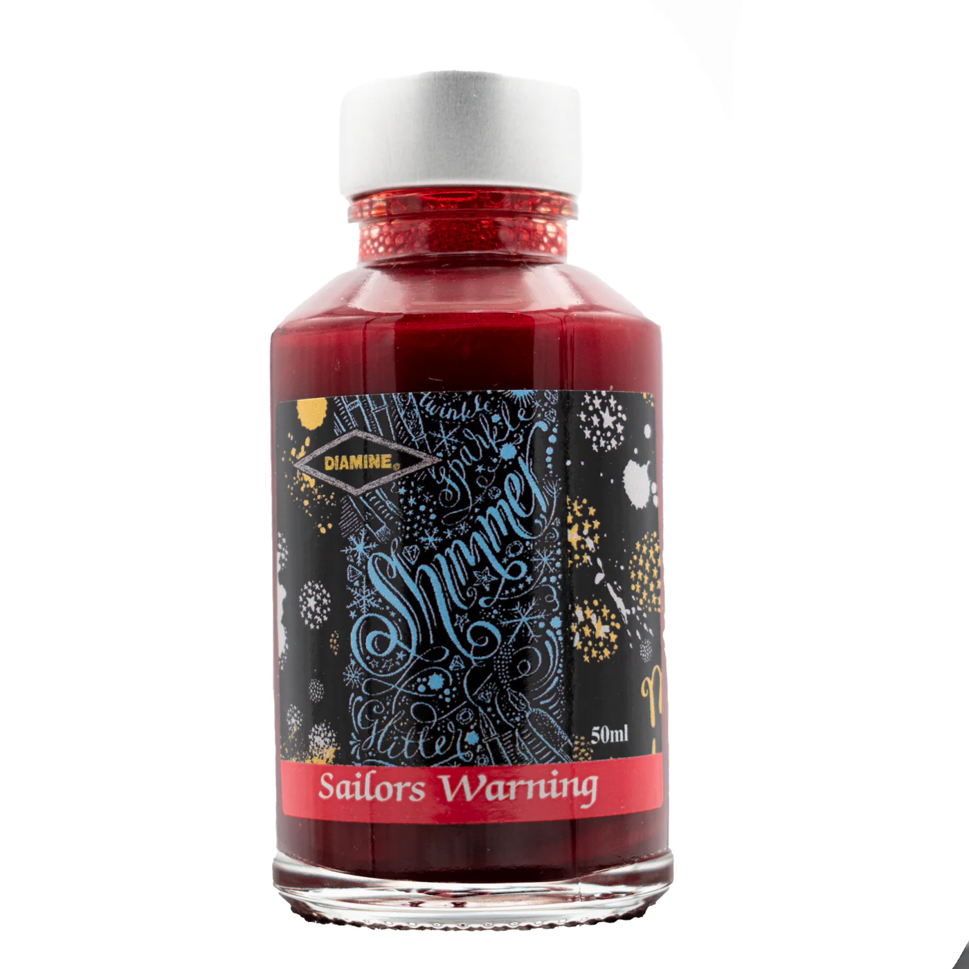 Diamine Shimmer-tastic Red Sky - Image 2