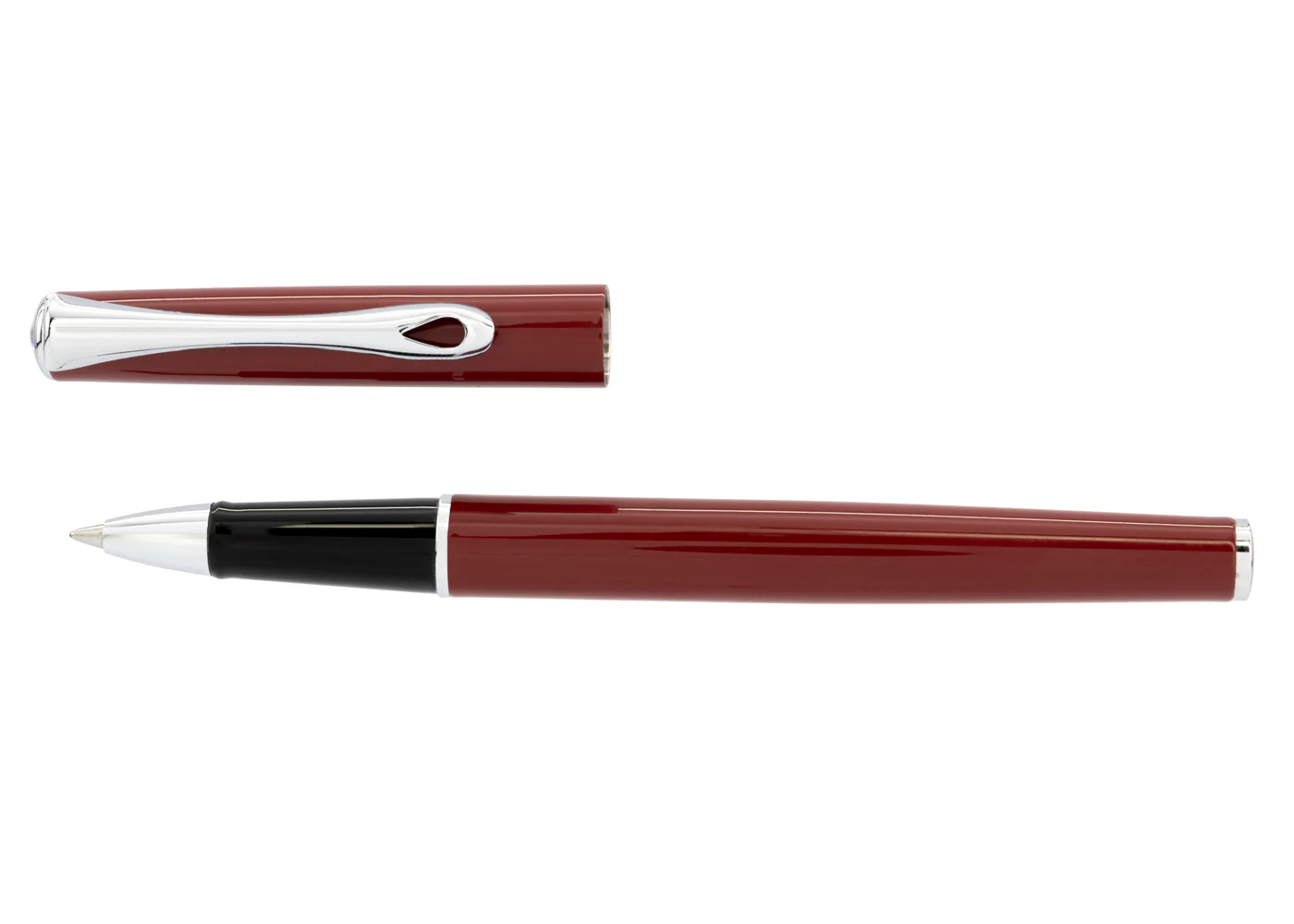 Diplomat Traveller Rollerball - Dark Red - Image 3