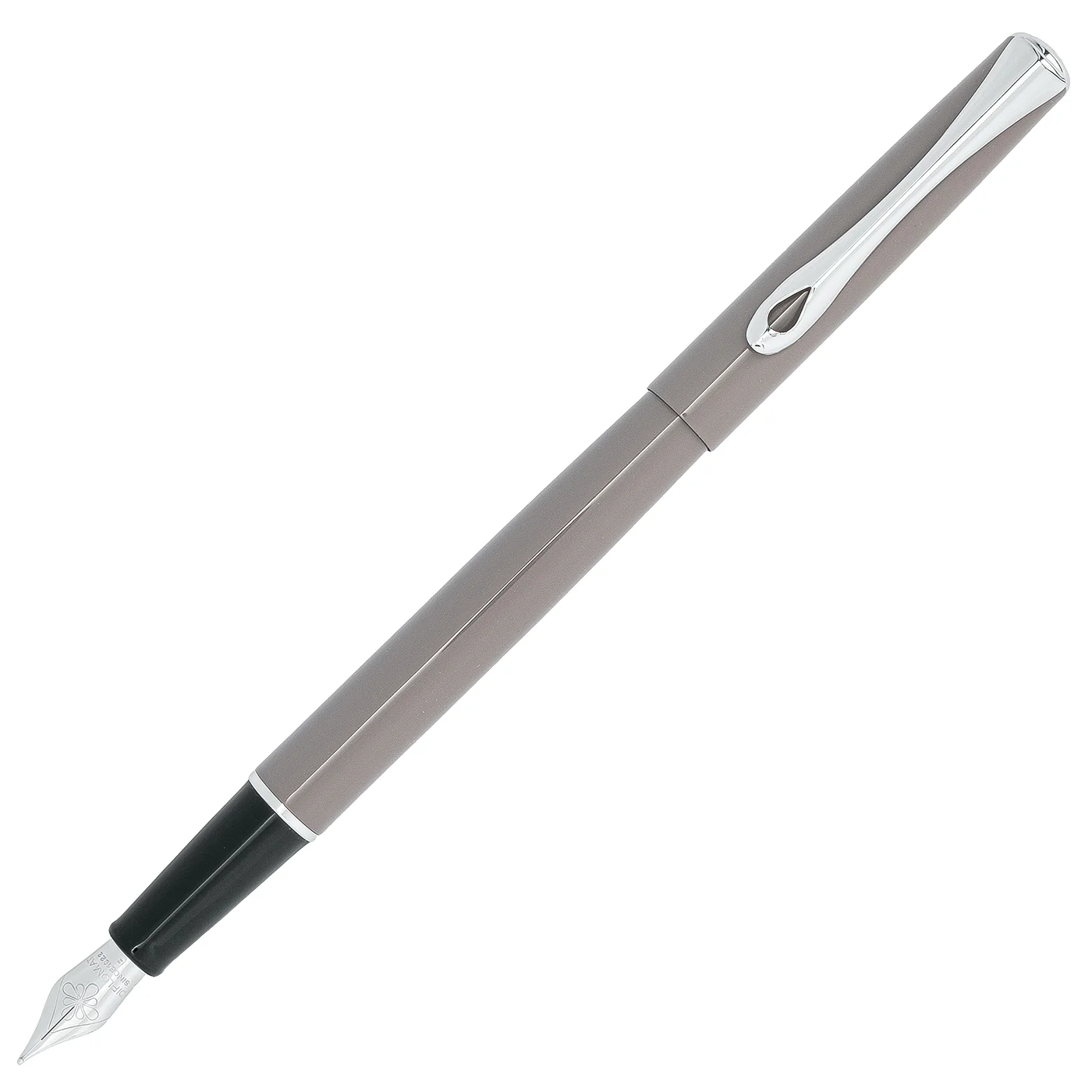 Diplomat Traveller Fountain - Taupe Grey