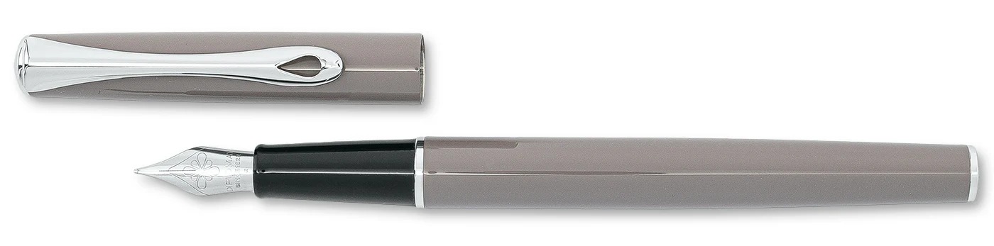 Diplomat Traveller Fountain - Taupe Grey - Image 3