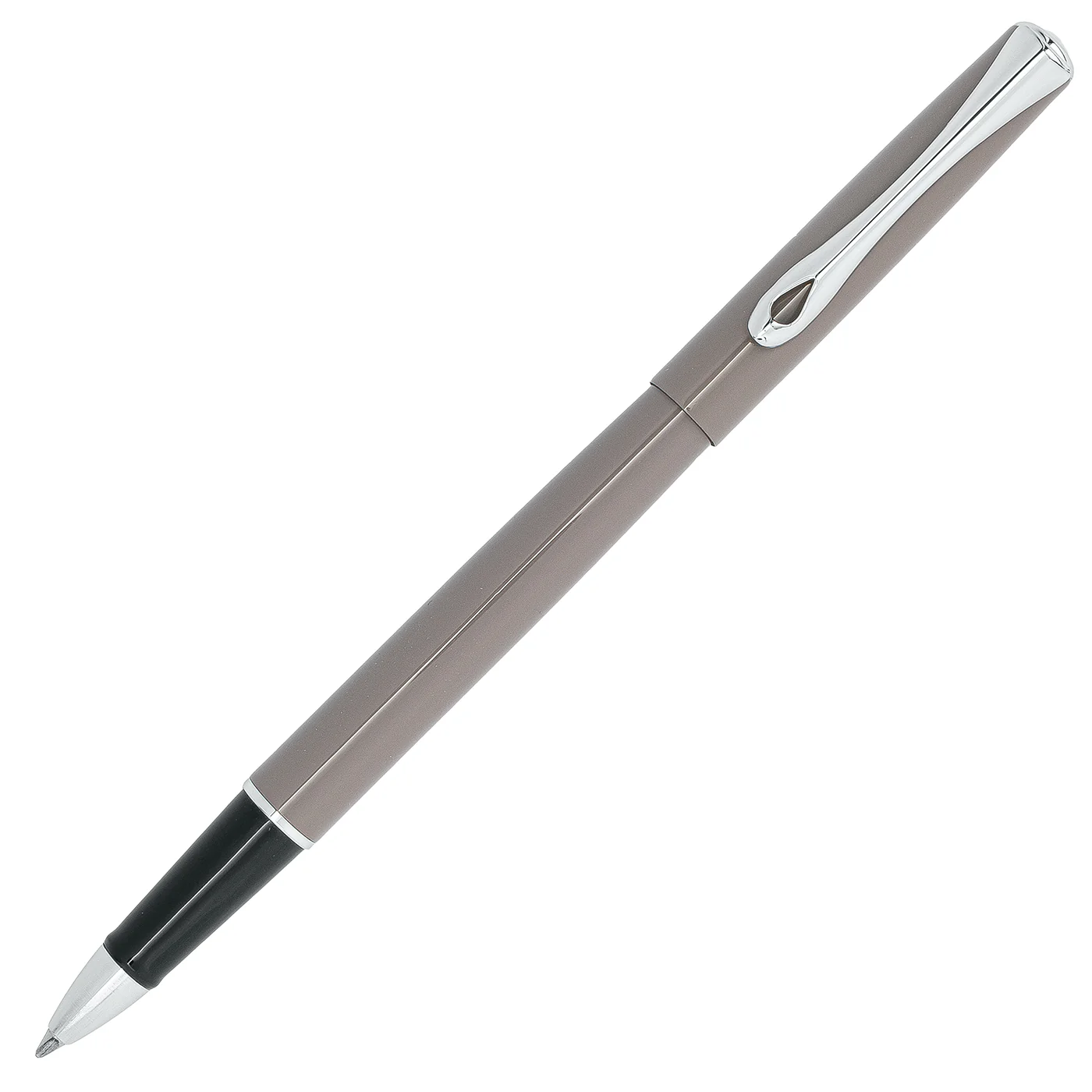 Diplomat Traveller Rollerball - Taupe Grey