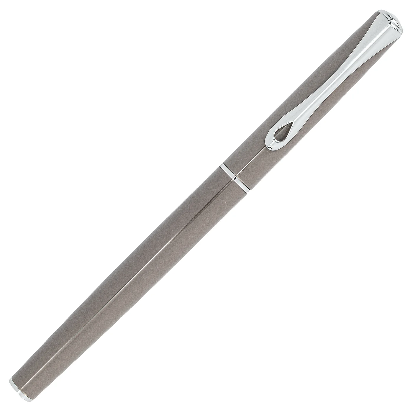 Diplomat Traveller Rollerball - Taupe Grey - Image 3