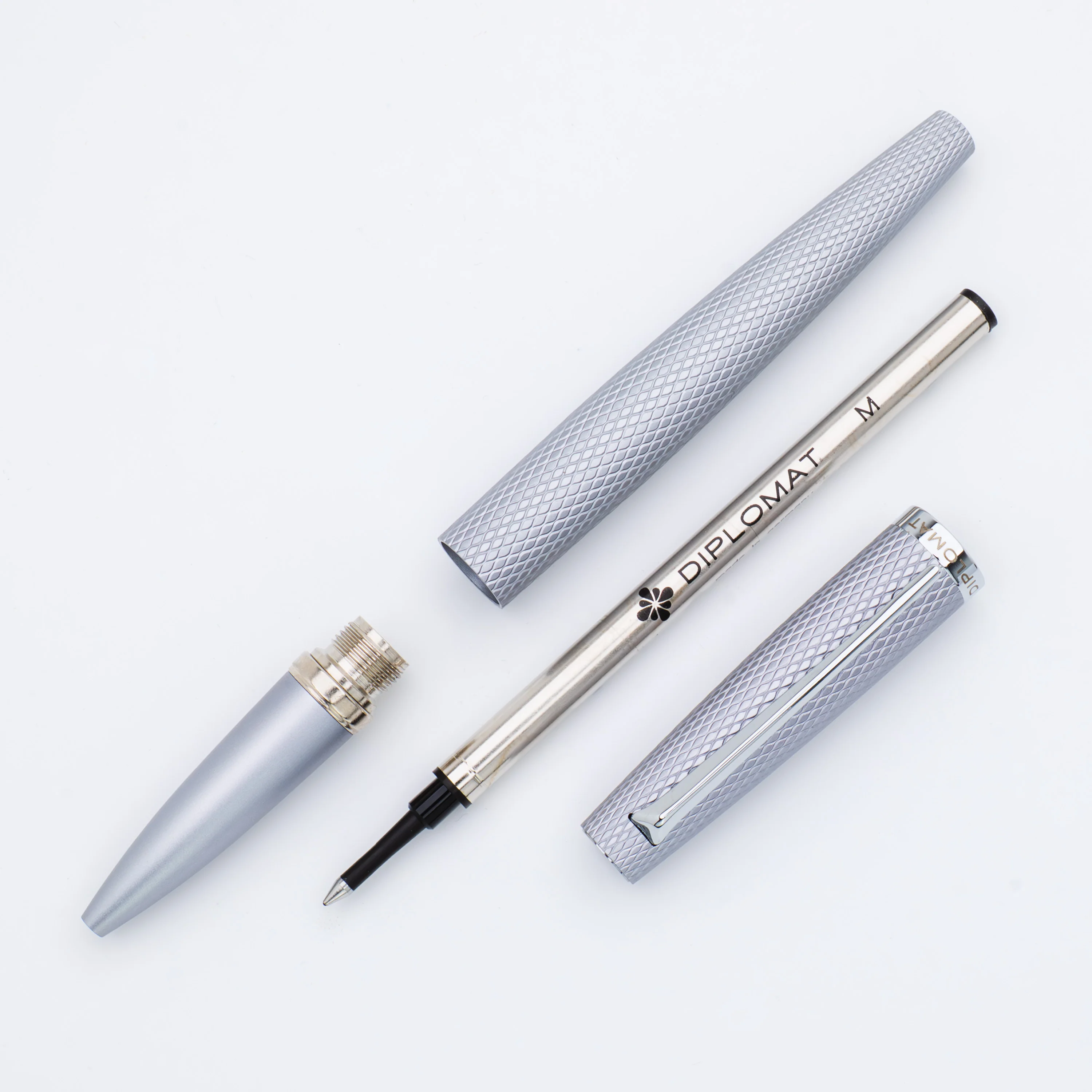 Diplomat Viper Rollerball - Silver - Image 2