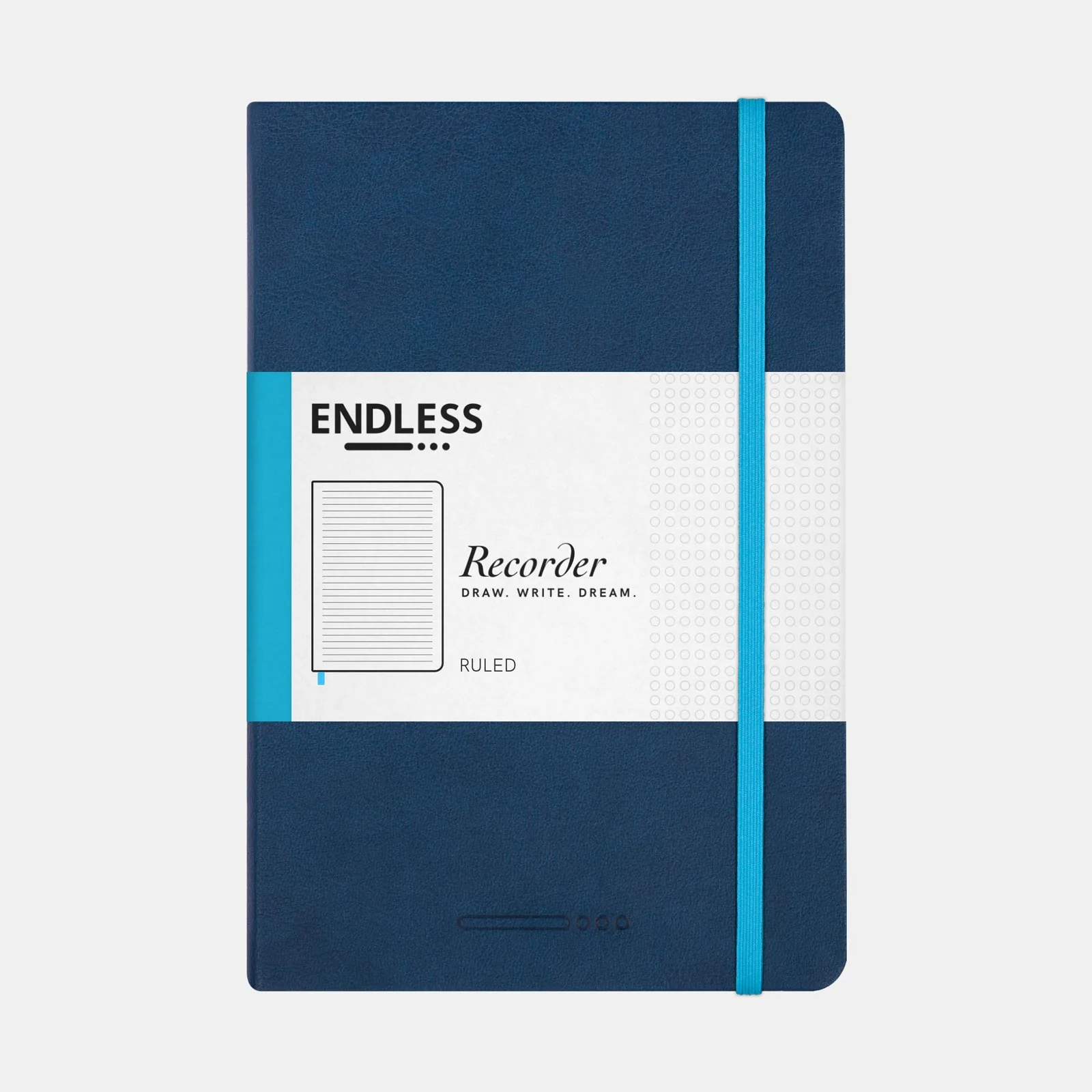 Endless Recorder Notebook Deep Ocean Blue - Image 2