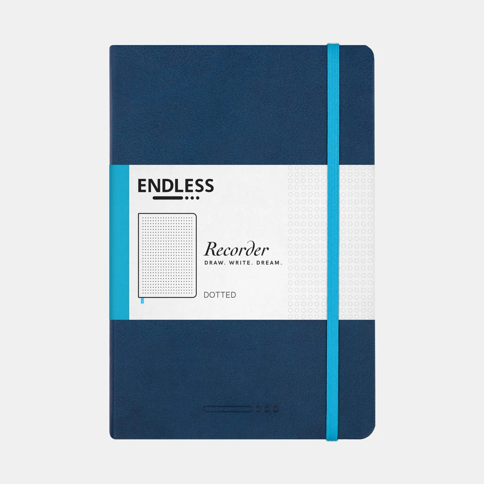 Endless Recorder Notebook Deep Ocean Blue - Image 4