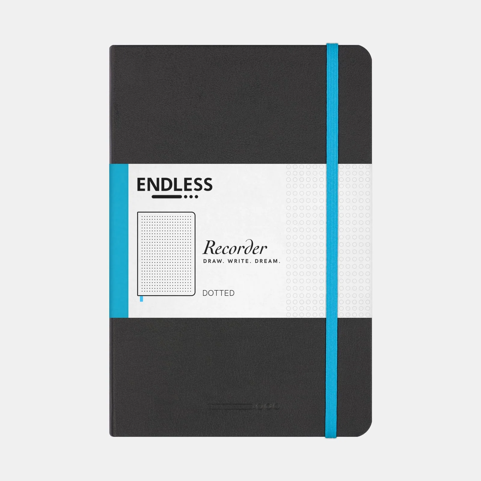 Endless Recorder Notebook Infinite Space Black - Image 4