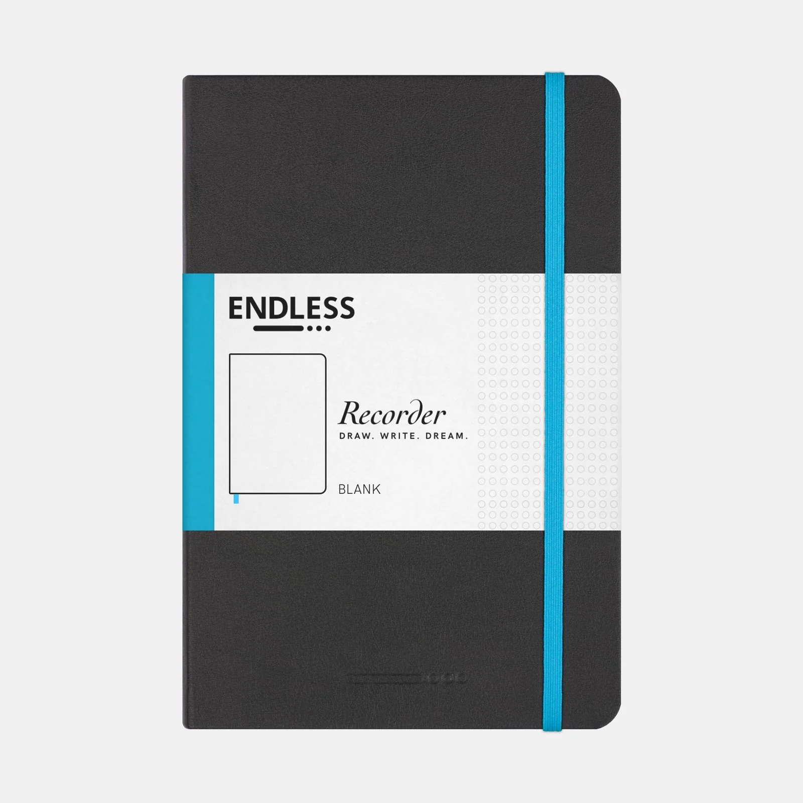 Endless Recorder Notebook Infinite Space Black - Image 9