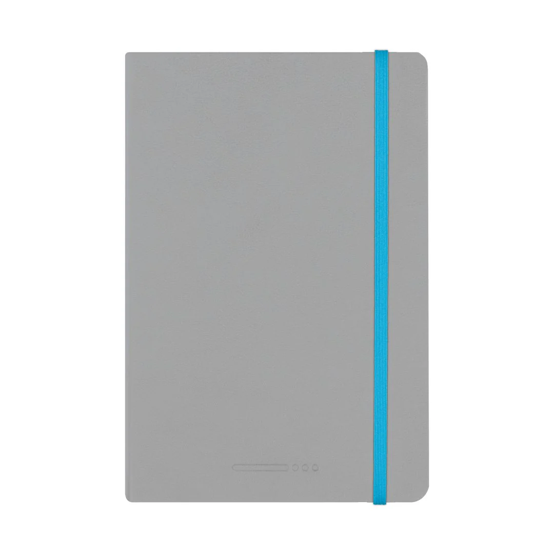Endless Recorder Notebook Mountain Snow Grey