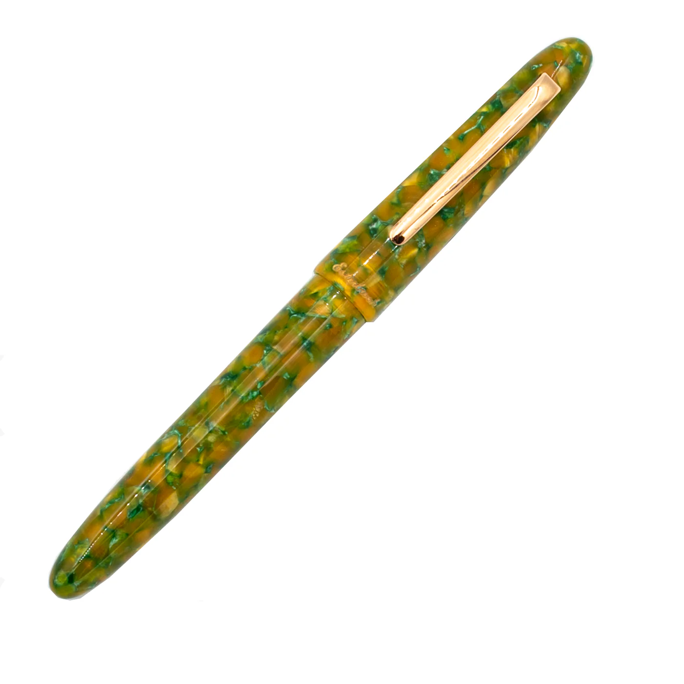 Esterbrook Estie Rainforest Rollerball - Gold trim - Image 2