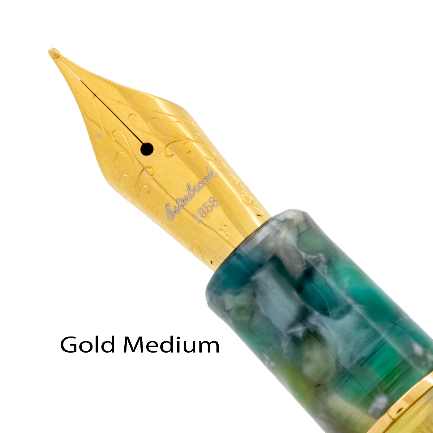Esterbrook Estie Sea Glass Oversize with Gold Trim Fountain - Image 5