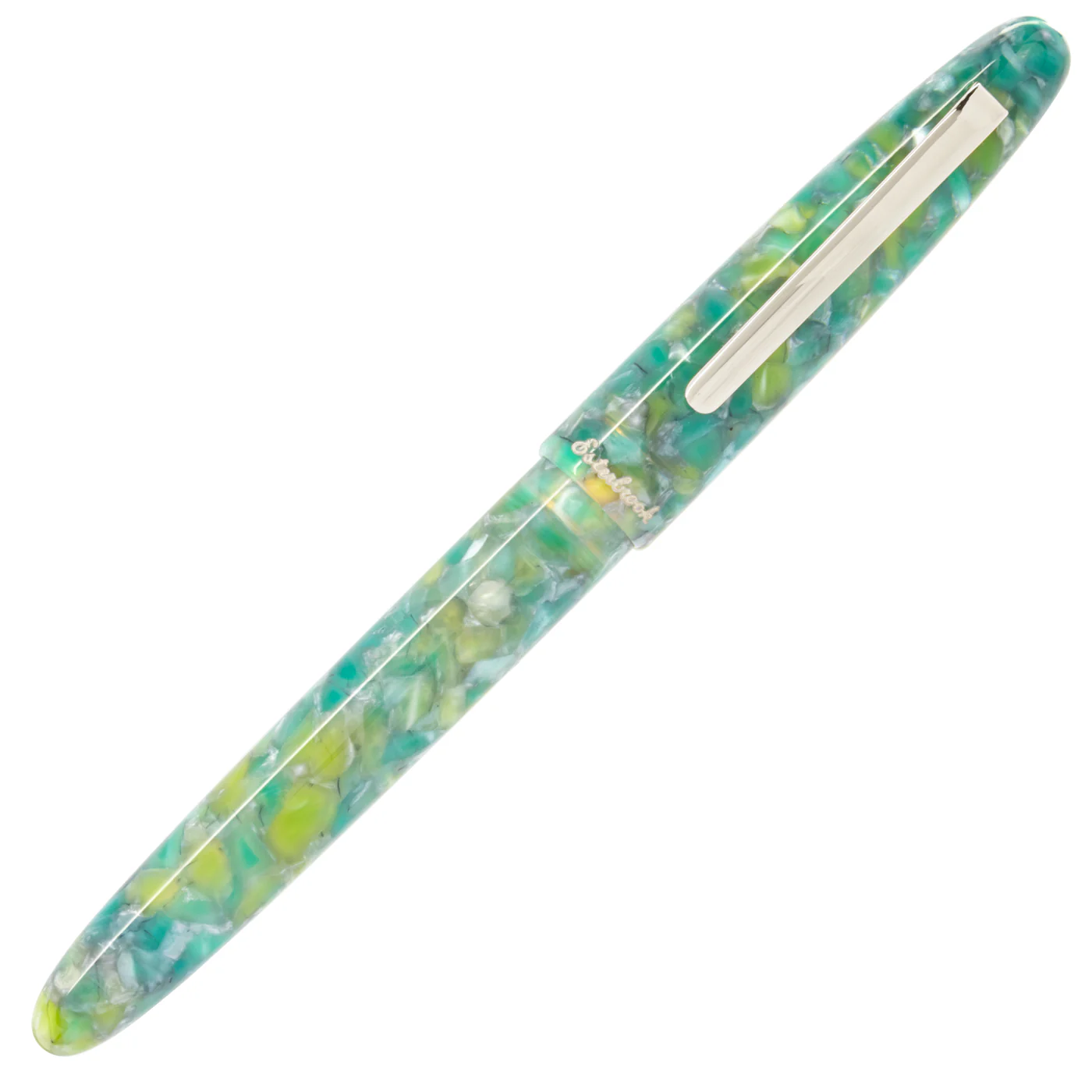 Esterbrook Estie Sea Glass with Chrome Trim Rollerball - Image 2