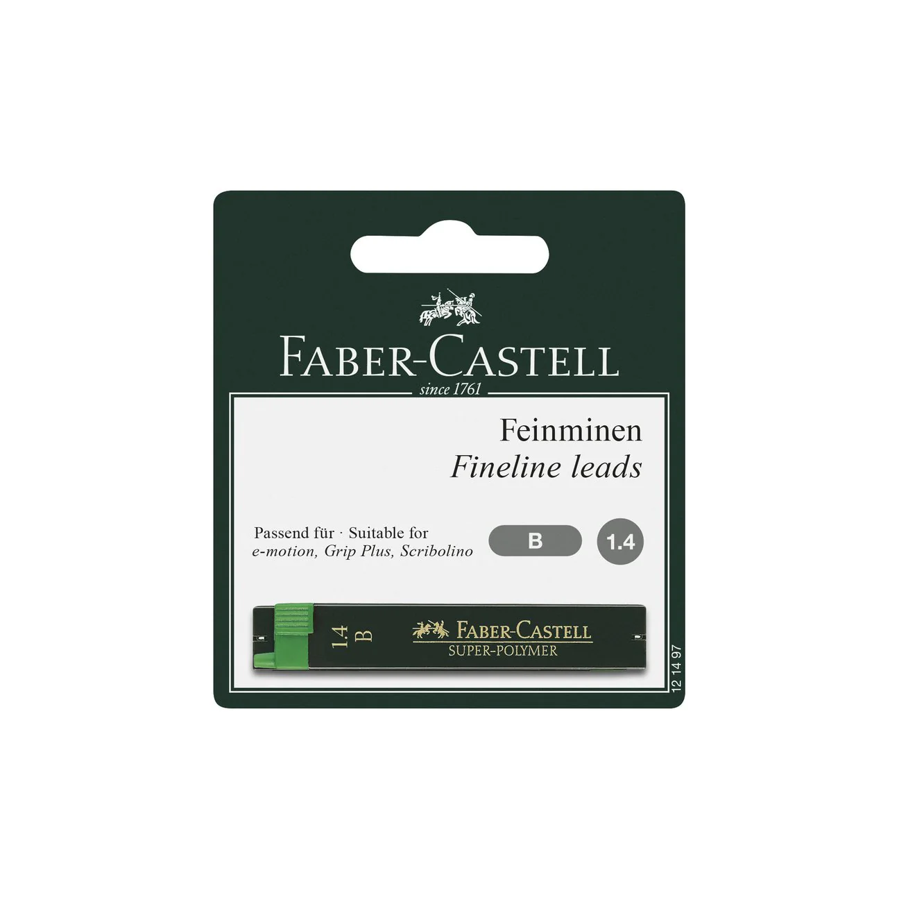 Faber-Castell Super-Polymer Lead B, 1.4mm - Image 2