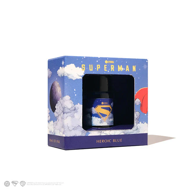 Ferris Wheel Press - Superman Heroic Blue Ink - Image 5