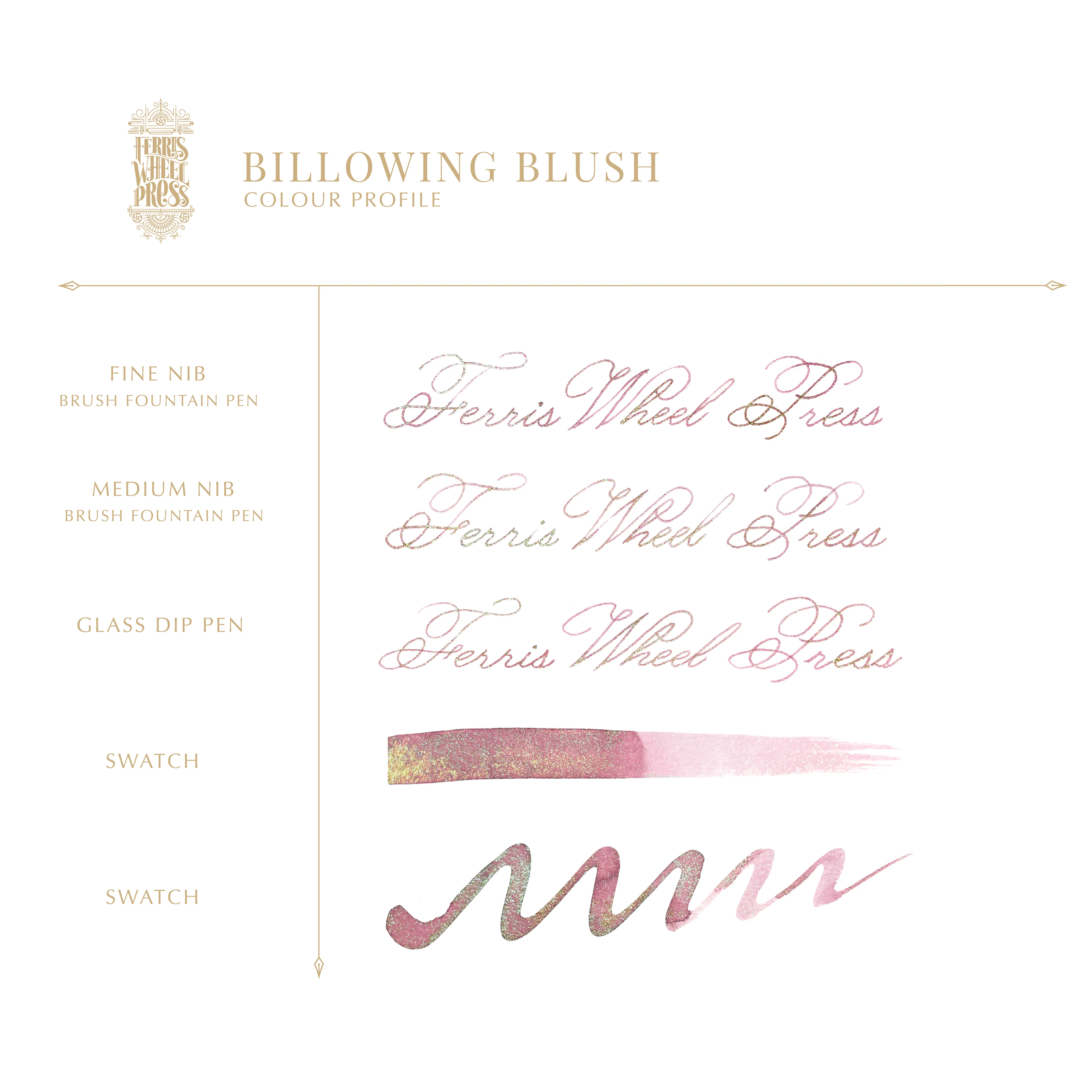 Ferris Wheel Press - The Beauty and the Beast - Billowing Blush - Image 4