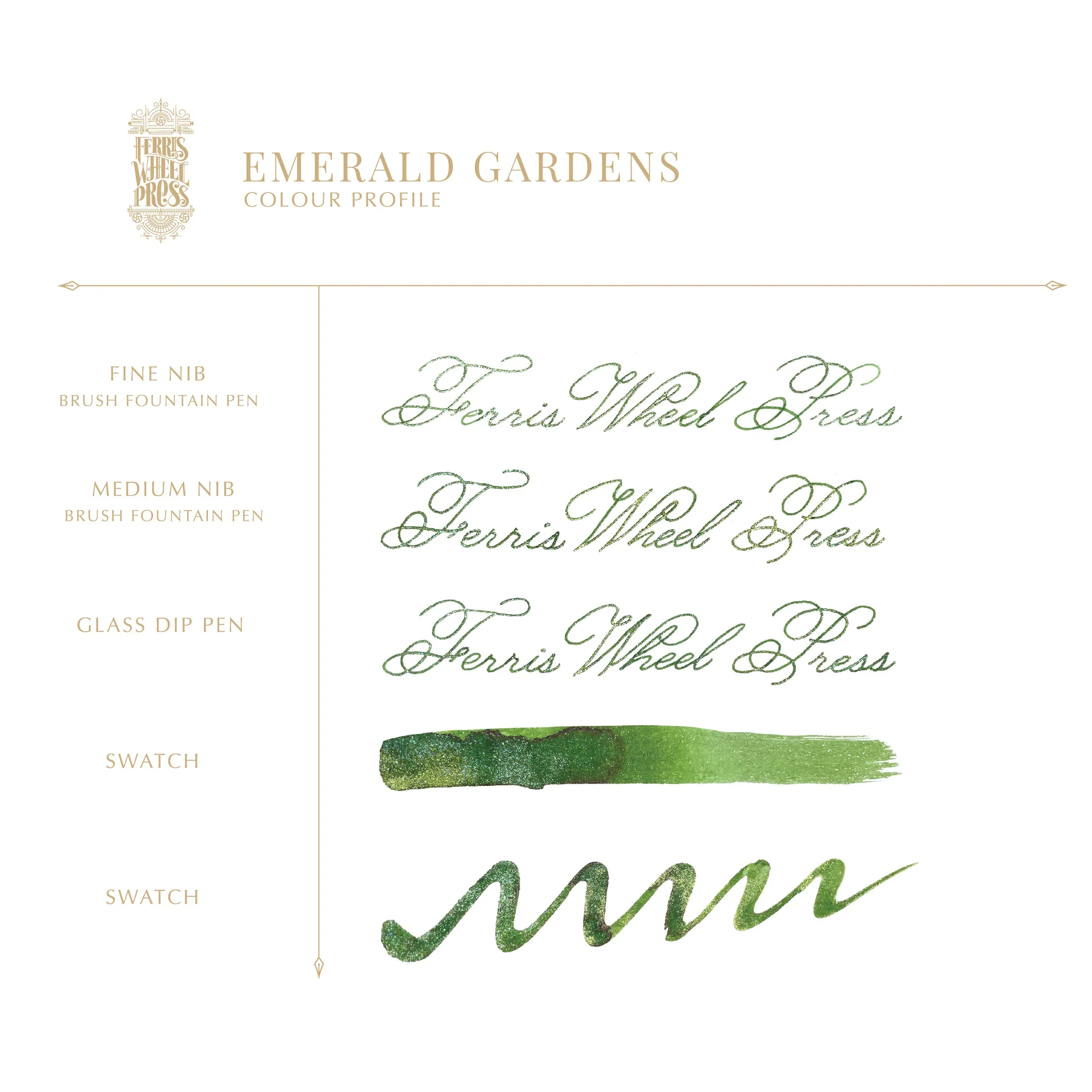 Ferris Wheel Press - The Beauty and the Beast - Emerald Gardens - Image 3