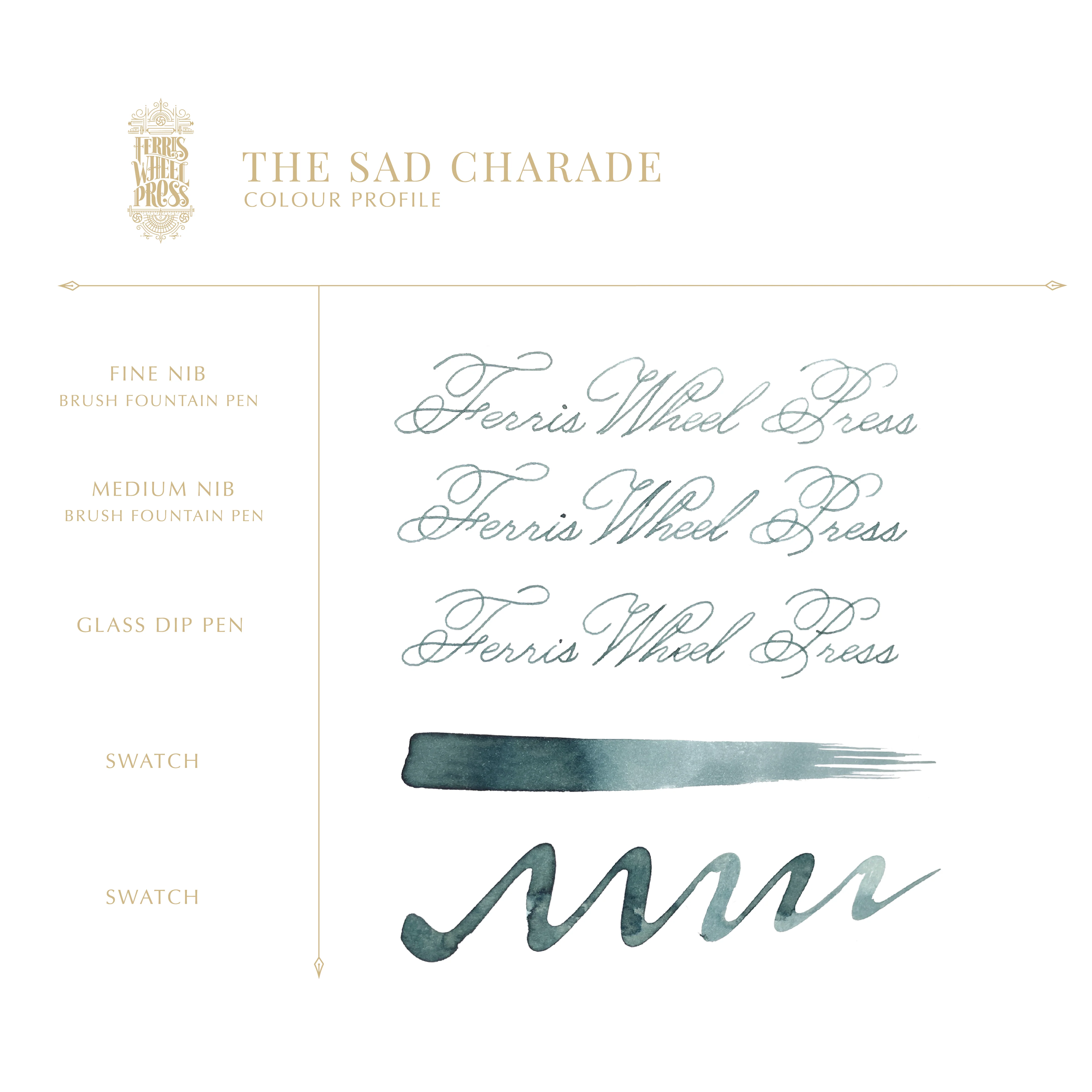 Ferris Wheel Press - The Midnight Masquerade Collection - The Sad Charade - Image 4