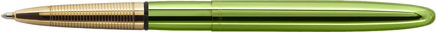 Fisher Space Pen Bullet - Lime Green gold section