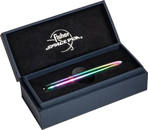 Fisher Space Pen Bullet - Supernova Rainbow Titanium Nitride - Image 3