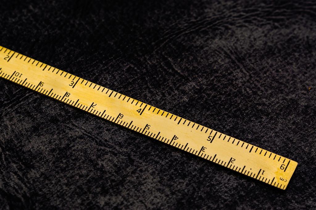 Galen Leather Co. Brass Ruler - Letter Opener - Image 3