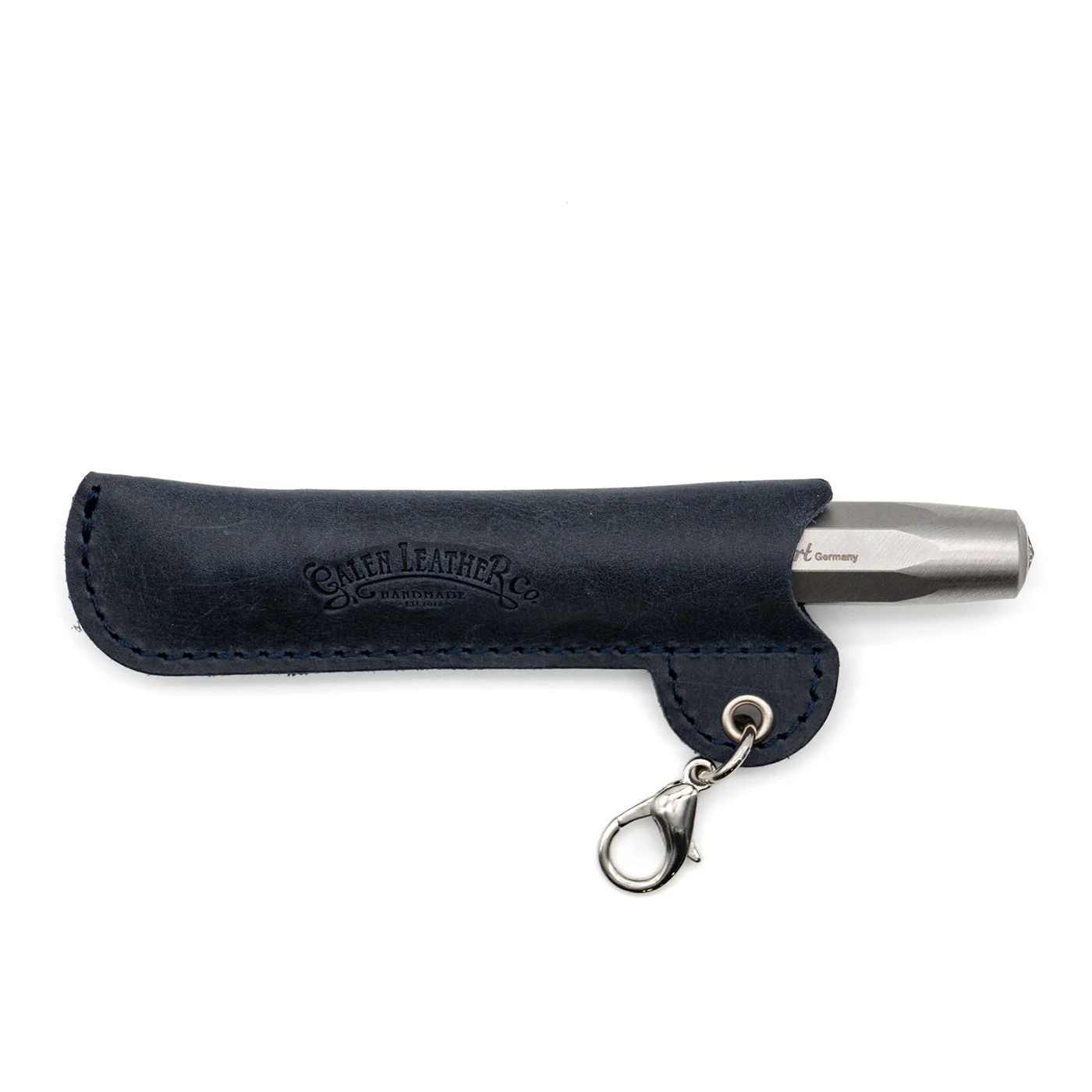 Galen Leather Co. Leather Pocket Pen Keeper - Lanyard EDC Pocket Pen Sleeve - Image 4